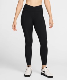 NIKE | ナイキ ワン ラップ ウィメンズ ハイウエスト 7/8 レギンス / Nike One Wrap Women's High-Waisted 7/8 Leggings FV7858-010 Black(レギンス/スパッツ)
