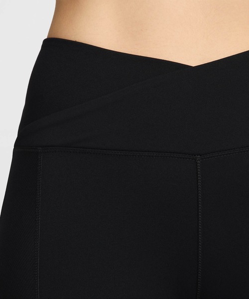 NIKE(ナイキ)の「ナイキ ワン ラップ ウィメンズ ハイウエスト 7/8 レギンス / Nike One Wrap Women's High-Waisted 7/8 Leggings FV7858-010 Black(レギンス/スパッツ・レディース・ブラック・S/M/L/XL/XS)」の6枚目の写真