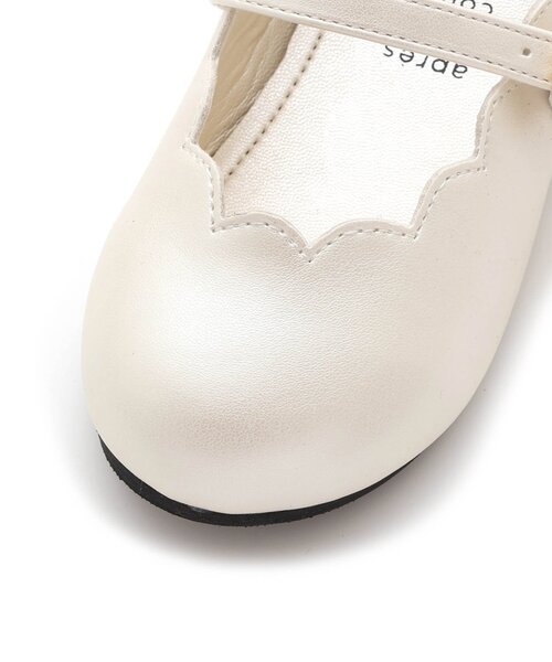 スカラップパンプス（パンプス）｜apres les cours（アプレレクール