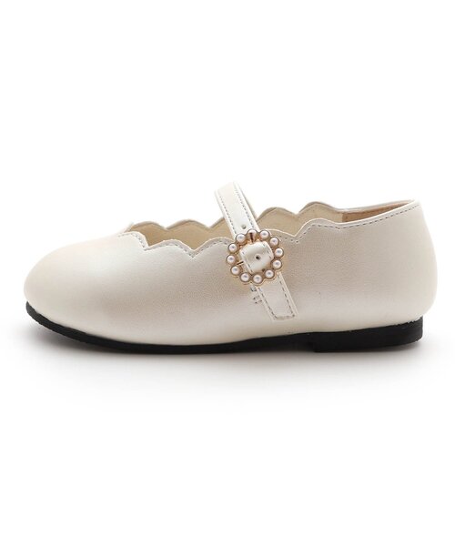 apres les cours（アプレレクール）の「スカラップパンプス（パンプス・キッズ・アイボリー/ブラック・20/19/18/17/16/15 /14）」の20枚目の写真