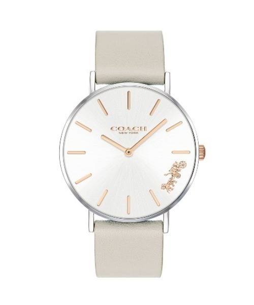 COACH(コーチ)の「【COACH】 コーチ PERRY ペリー 36mm レディース ウォッチ(アナログ腕時計・レディース・ブラック/ピンク/ブラウン/ダークベージュ/ライトグレー・FREE)」の2枚目の写真
