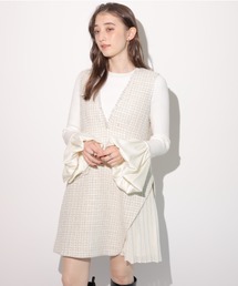 Rirandture フレアミニジャンスカ S★超美品 Rirandture（リランドチュール）の「フレアミニジャンスカ