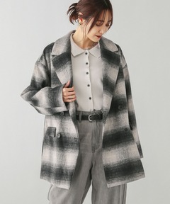 23AW ヴィヴィアンウエストウッド ハリケーンコート MESSY TARTAN セール】Messy Tartanｼﾞｬｶﾞｰﾄﾞﾊﾘｹｰﾝｺｰﾄ（ダウンジャケット