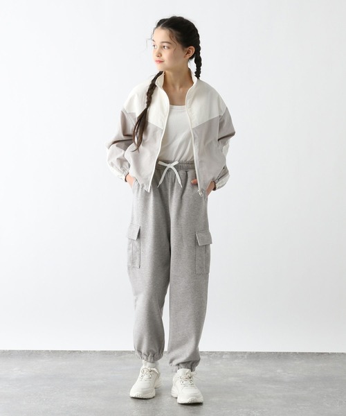 GLOBAL WORK（グローバルワーク）の「スゴラクストレッチスウェットカーゴパンツ/286107（スウェットパンツ・キッズ・ブラック/杢グレー・130cm/140cm/150cm/160cm/170cm）」の17枚目の写真