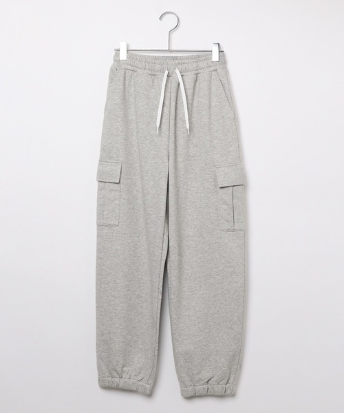 GLOBAL WORK（グローバルワーク）の「スゴラクストレッチスウェットカーゴパンツ/286107（スウェットパンツ・キッズ・ブラック/杢グレー・130cm/140cm/150cm/160cm/170cm）」の12枚目の写真