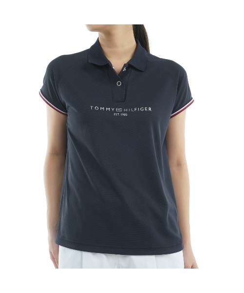 セール】ﾌﾛﾝﾄﾛｺﾞ ﾌﾚﾝﾁｽﾘｰﾌﾞﾎﾟﾛｼｬﾂ（ポロシャツ）｜TOMMY HILFIGER GOLF