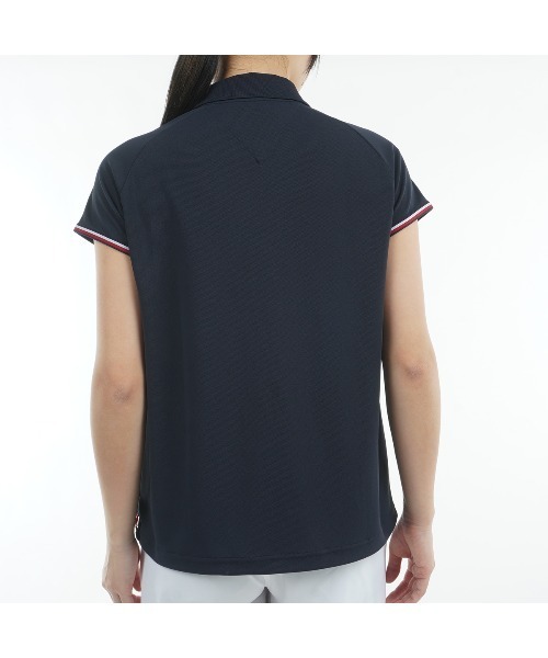 セール】ﾌﾛﾝﾄﾛｺﾞ ﾌﾚﾝﾁｽﾘｰﾌﾞﾎﾟﾛｼｬﾂ（ポロシャツ）｜TOMMY HILFIGER GOLF