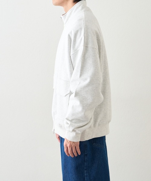 CIAOPANIC TYPY（チャオパニックティピー）の「【ユニセックス】ビックシルエットスタンドジップスウェットブルゾン（ブルゾン・メンズ・ライトグレー/チャコールグレー/ベージュ・MEDIUM/LARGE）」の18枚目の写真