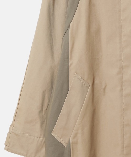 LE CIEL BLEU（ルシェルブルー）の「カラースキームカーコート / Color Scheme Car Coat（その他アウター・レディース・ベージュ/ブルー・36）」の16枚目の写真