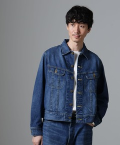 リラックスド デニム トラッカー ジャケット（デニムジャケット