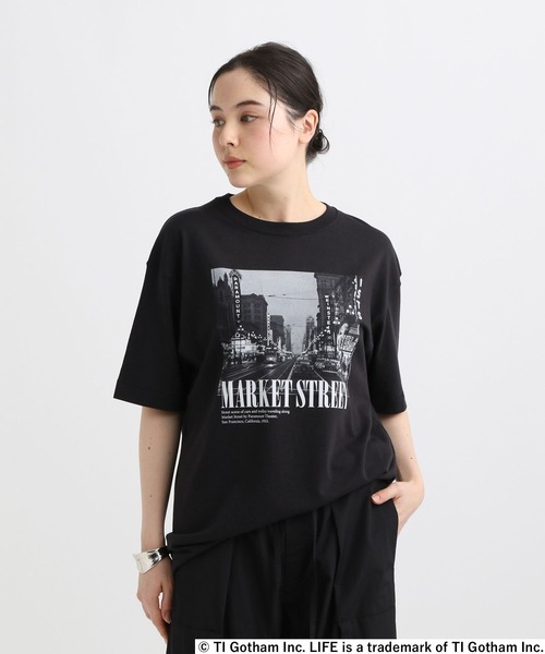 GOOD ROCK SPEED(グッドロックスピード)の「【GOOD ROCK SPEED】LIFEフォトTシャツ(Tシャツ/カットソー・レディース・ブラック・FREE)」の8枚目の写真