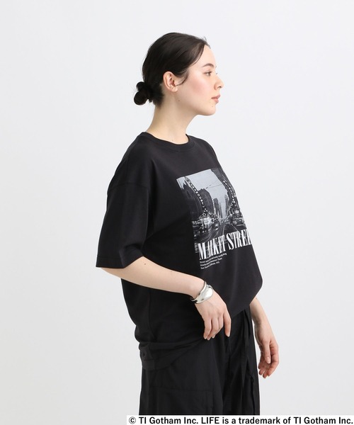 GOOD ROCK SPEED(グッドロックスピード)の「【GOOD ROCK SPEED】LIFEフォトTシャツ(Tシャツ/カットソー・レディース・ブラック・FREE)」の11枚目の写真