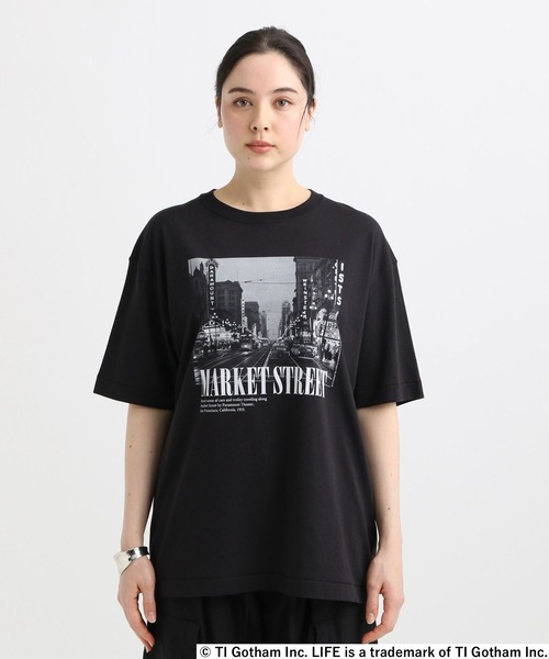 GOOD ROCK SPEED(グッドロックスピード)の「【GOOD ROCK SPEED】LIFEフォトTシャツ(Tシャツ/カットソー・レディース・ブラック・FREE)」の12枚目の写真
