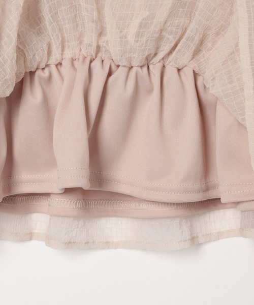ウッチーさん専用 Heather（ヘザー）の「シアーチェックフリルブラウス 324820
