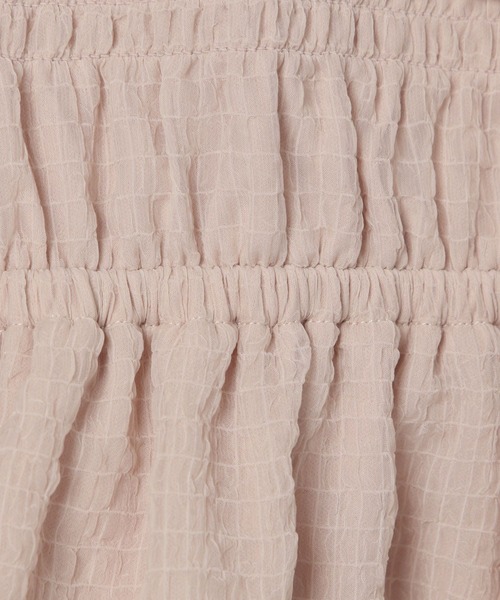 Heather（ヘザー）の「シアーチェックフリルブラウス　324820（シャツ/ブラウス・レディース・グレー/ピンク/アイボリー・FREE）」の13枚目の写真