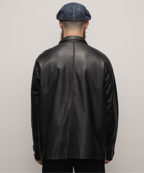 Schott/ショット/LAMB LEATHER COVERALL JACKET/ラムレザー