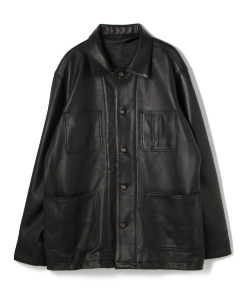 schott ラムレザー カバーオール ジャケット Schott/ショット/LAMB LEATHER COVERALL JACKET/ラムレザー