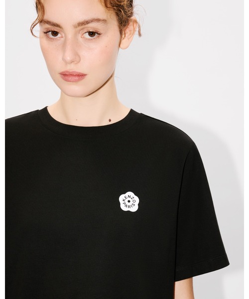 KENZO(ケンゾー)の「'Boke Flower 2.0' リラックス コットン Tシャツ(Tシャツ/カットソー・レディース・ブラック系その他5・MEDIUM/X-SMALL/SMALL)」の1枚目の写真