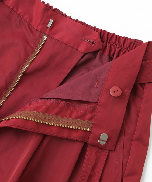 ROSE BUD(ローズバッド)の「NYLON TUCK PANTS(その他パンツ・レディース・バーガンディー/カーキ/グレー・ONE SIZE)」の11枚目の写真