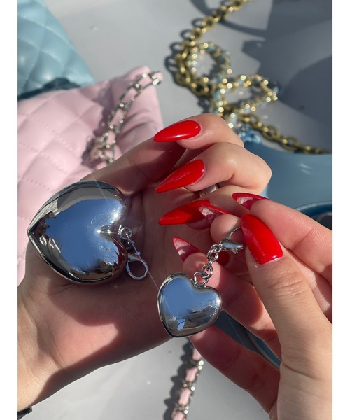 EVRISサンダル（ハートモチーフストラップサンダル） セール】ハートモチーフストラップヒールサンダル（サンダル