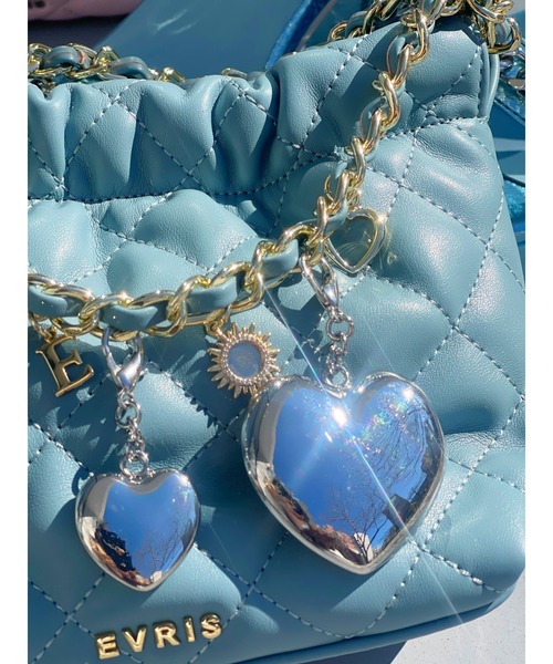 EVRIS(エヴリス)の「ハートモチーフストラップヒールサンダル(サンダル・レディース・ホワイト/ブルー/ブラック・LARGE/MEDIUM/SMALL)」の14枚目の写真