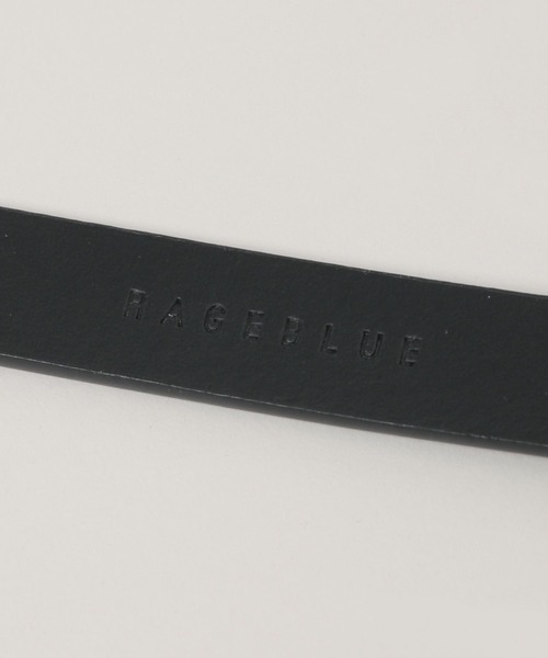 RAGEBLUE（レイジブルー）の「レザーベーシックベルト（ベルト・レディース・ブラック・FREE）」の6枚目の写真
