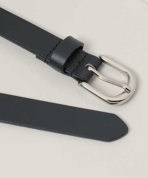 RAGEBLUE（レイジブルー）の「レザーベーシックベルト（ベルト・レディース・ブラック・FREE）」の4枚目の写真