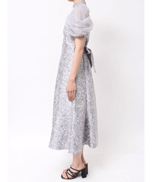 randeboo シアー　ジャガード　ワンピース　ドレス おすすめ】 RANDEBOOよりヒロイン級のアイコニックジャガード