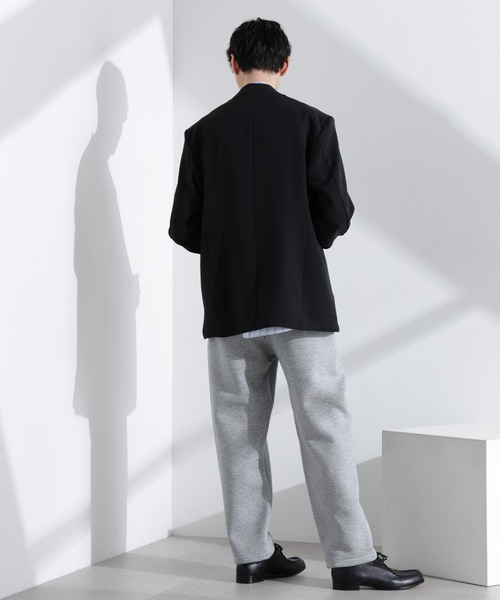 NANO universe（ナノユニバース）の「ダンボール 2wayイージーパンツ（その他パンツ・メンズ・ブラック/トップグレー・L/M/S）」の15枚目の写真