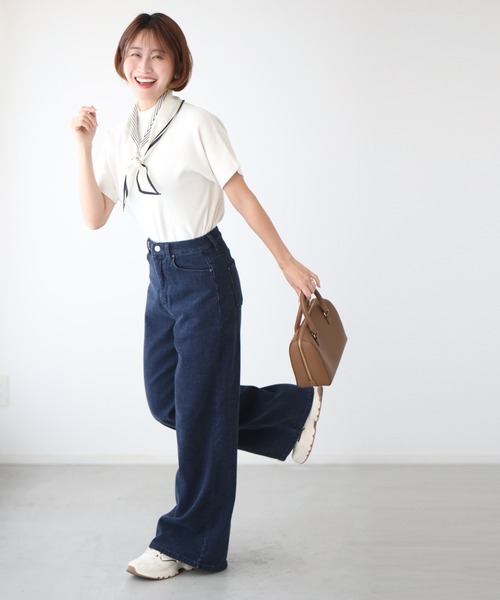 Ehre style(エーレスタイル)の「アラフォー世代へ やっぱりデニムが好き!超ストレッチ(デニムパンツ・レディース・インディゴブルー・M/L)」の14枚目の写真