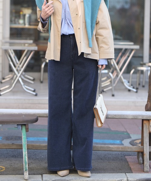 Ehre style(エーレスタイル)の「アラフォー世代へ やっぱりデニムが好き!超ストレッチ(デニムパンツ・レディース・インディゴブルー・M/L)」の19枚目の写真