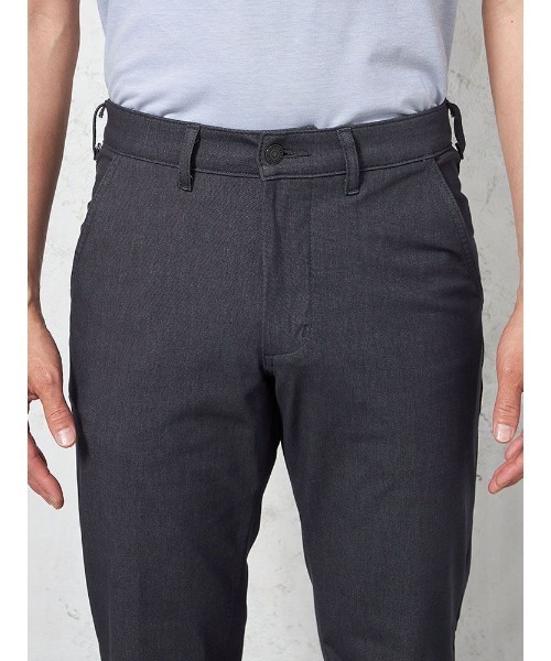 EDWIN（エドウィン）の「【EDWINデニスラ】シャンブレー パンツ ストレッチ【セットアップ商品有】（スラックス・メンズ・ネイビー/ライトグレー・34inch/32inch/30 inch/33inch/36inch/31inch）」の5枚目の写真