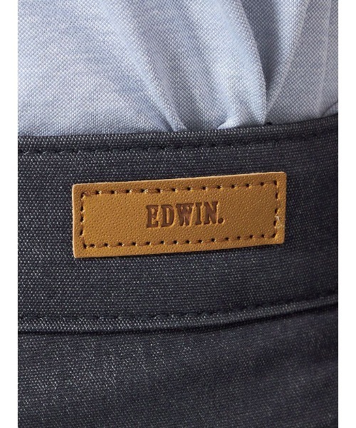 EDWIN（エドウィン）の「【EDWINデニスラ】シャンブレー パンツ ストレッチ【セットアップ商品有】（スラックス・メンズ・ネイビー/ライトグレー・34inch/32inch/30 inch/33inch/36inch/31inch）」の8枚目の写真