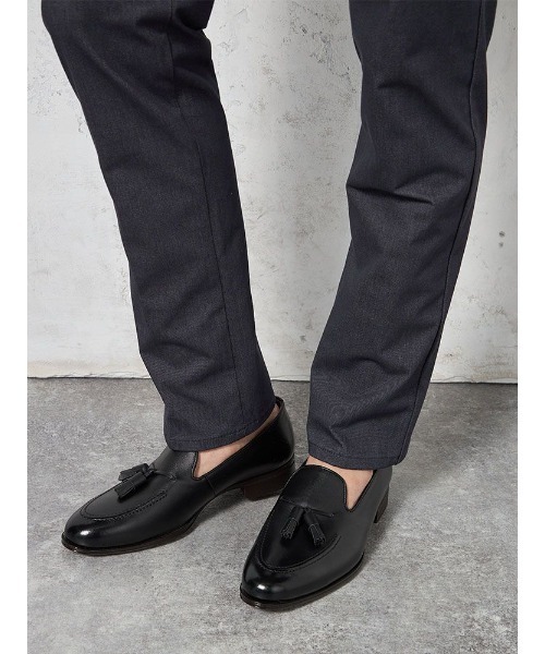 EDWIN（エドウィン）の「【EDWINデニスラ】シャンブレー パンツ ストレッチ【セットアップ商品有】（スラックス・メンズ・ネイビー/ライトグレー・34inch/32inch/30 inch/33inch/36inch/31inch）」の9枚目の写真