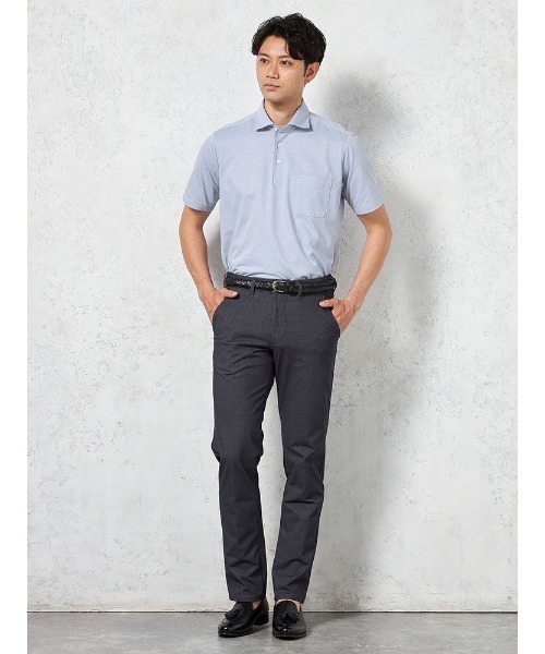 EDWIN（エドウィン）の「【EDWINデニスラ】シャンブレー パンツ ストレッチ【セットアップ商品有】（スラックス・メンズ・ネイビー/ライトグレー・34inch/32inch/30 inch/33inch/36inch/31inch）」の11枚目の写真
