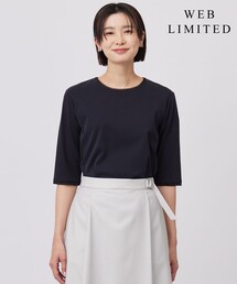 【WEB限定カラーあり・洗える】スムースジャージー カットソー