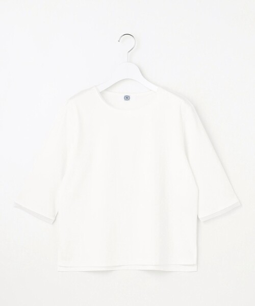 J.PRESS(ジェイプレス)の「【WEB限定カラーあり・洗える】スムースジャージー カットソー(Tシャツ/カットソー・レディース・ホワイト系/ネイビー系/ライトグレー系・T13/T15)」の15枚目の写真