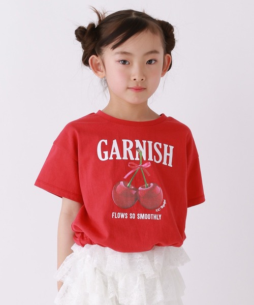 10C REPIPI（ジューシーレピピ）の「【10C REPIPI】RibonCherryTシャツ（Tシャツ/カットソー・キッズ・ブラック/レッド/ホワイト/ピンク・130cm/120cm/110cm）」の4枚目の写真