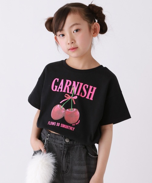 10C REPIPI（ジューシーレピピ）の「【10C REPIPI】RibonCherryTシャツ（Tシャツ/カットソー・キッズ・ブラック/レッド/ホワイト/ピンク・130cm/120cm/110cm）」の8枚目の写真
