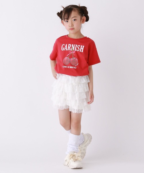 10C REPIPI（ジューシーレピピ）の「【10C REPIPI】RibonCherryTシャツ（Tシャツ/カットソー・キッズ・ブラック/レッド/ホワイト/ピンク・130cm/120cm/110cm）」の9枚目の写真