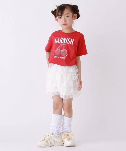 10C REPIPI（ジューシーレピピ）の「【10C REPIPI】RibonCherryTシャツ（Tシャツ/カットソー・キッズ・ブラック/レッド/ホワイト/ピンク・130cm/120cm/110cm）」の10枚目の写真