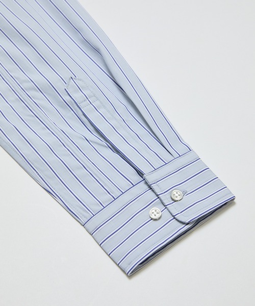 BAL（バル）の「HALF FLY BUTTON SHIRT（シャツ/ブラウス・メンズ・ブルー・1/2/3）」の14枚目の写真