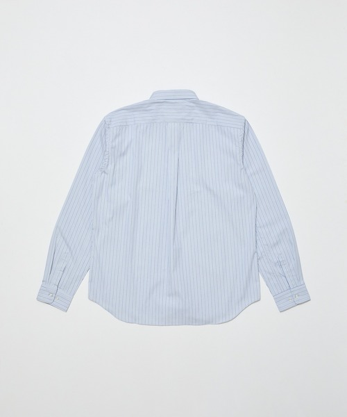 BAL（バル）の「HALF FLY BUTTON SHIRT（シャツ/ブラウス・メンズ・ブルー・1/2/3）」の7枚目の写真