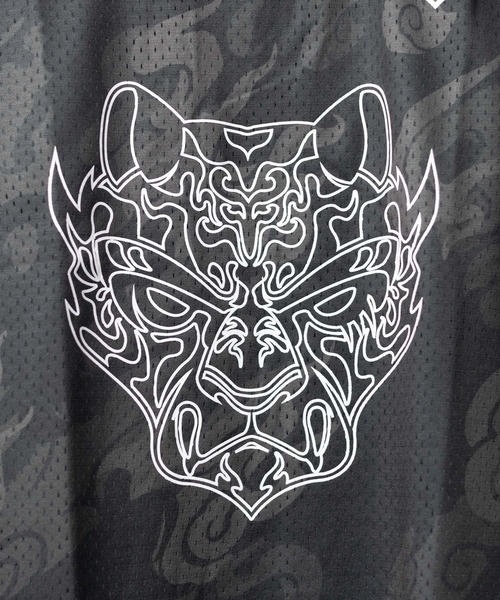 ARCHIVER（アーカイバ）の「【RS】【KINJAZ】MESH Basket Shirt（Tシャツ/カットソー・メンズ・ブラック・LARGE/MEDIUM）」の5枚目の写真