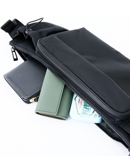 NESK(ネスク)の「【NESK】Waist Bag NS-001(ボディバッグ/ウエストポーチ・メンズ・ブラック系1/ブラック系その他2・FREE)」の13枚目の写真