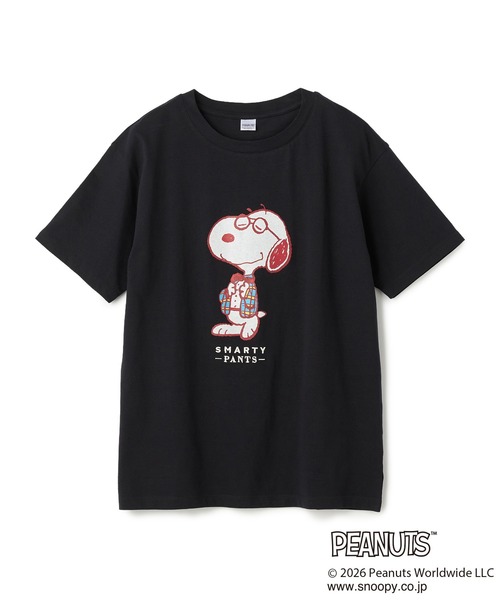 PEANUTS(ピーナッツ)の「【PEANUTS/ピーナッツ】SNOOPY/スヌーピー「JOE PREPPY」プリントTシャツ(Tシャツ/カットソー・レディース・グリーン/ベージュ/ネイビー/杢グレー/オレンジ・M/L/LL/3L)」の19枚目の写真