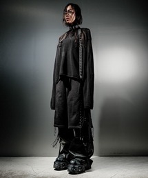 DIG YOUR OWN GRAVE ワークパンツ ブラック　他1点 セール】【DIG YOUR OWN GRAVE】2WAY COATING CARGO PANTS