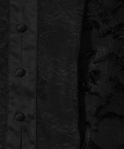 LEPSIM（レプシィム）の「【結婚式／オケージョン】ジャガードインナー付きワンピース　321913（ドレス・レディース・ブラック/ブルー・FREE）」の10枚目の写真