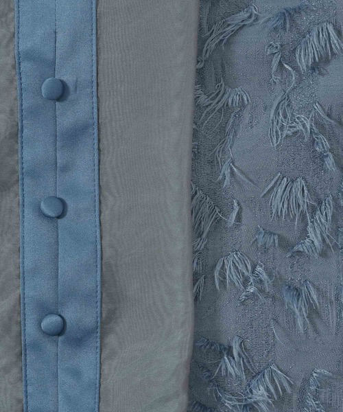 LEPSIM（レプシィム）の「【結婚式／オケージョン】ジャガードインナー付きワンピース　321913（ドレス・レディース・ブラック/ブルー・FREE）」の11枚目の写真