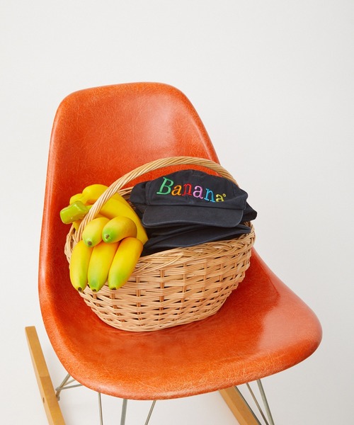 帽子 byeA. NOT APPLE CAP Peach NOT APPLE CAP Peach - Fruit of the Loom Edition｜byeA